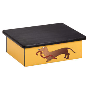 Sausage Dog Laminate Step Stool