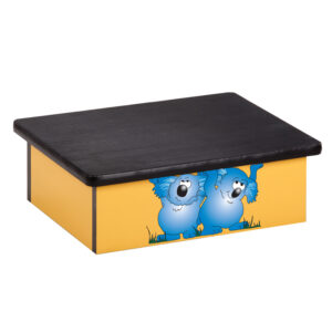 Koala, Yellow, Laminate Step Stool