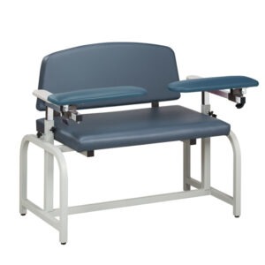 Lab X Series, Bariatric, Blood Drawing Chair with Padded Arms
