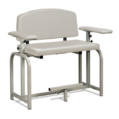 Lab X Series, Extra-Wide and Extra-Tall, Blood Drawing Chair with Straight Arms