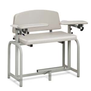 Lab X Series, Extra-Wide and Extra-Tall, Blood Drawing Chair with Padded Arms