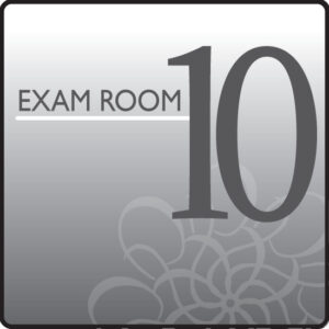 Standard Exam Room Sign 10