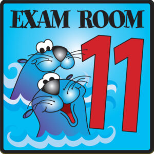 Exam Room 11 Sign