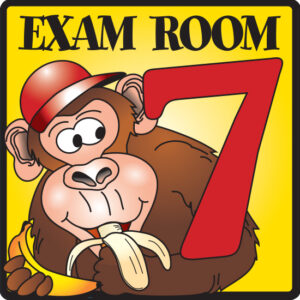 Exam Room 7 Sign