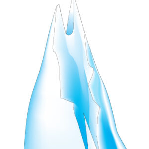 Ice Mountain 1 Wall Sticker